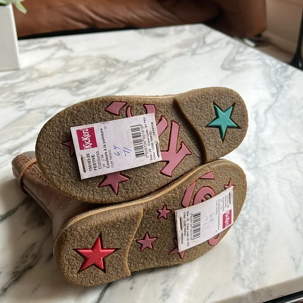 Kickers toddler boots euro size 25 - Picture 3 of 4